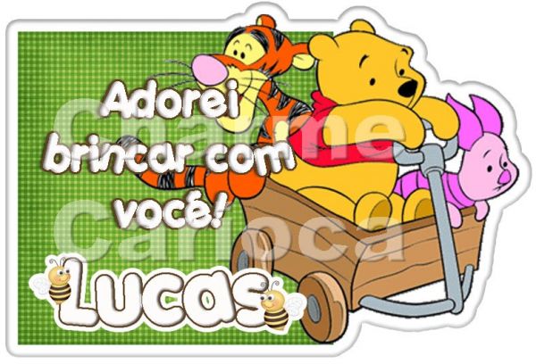 TAG URSINHO POOH