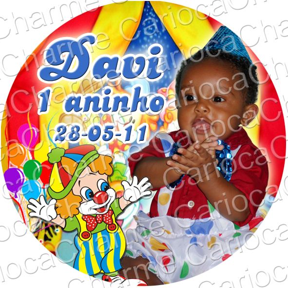 Latinha personalizada CIRCO (Vazia)