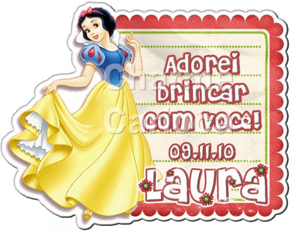 TAG BRANCA DE NEVE