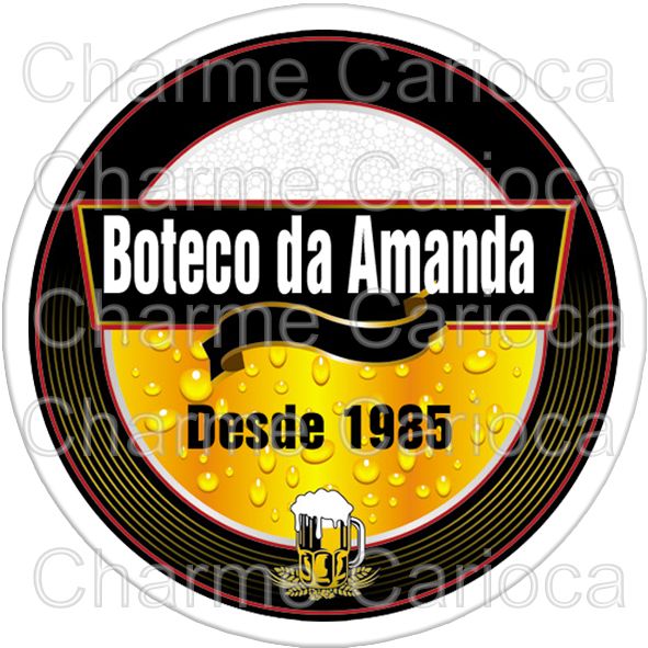 Latinha mint to be personalizada Botequim (Vazia)